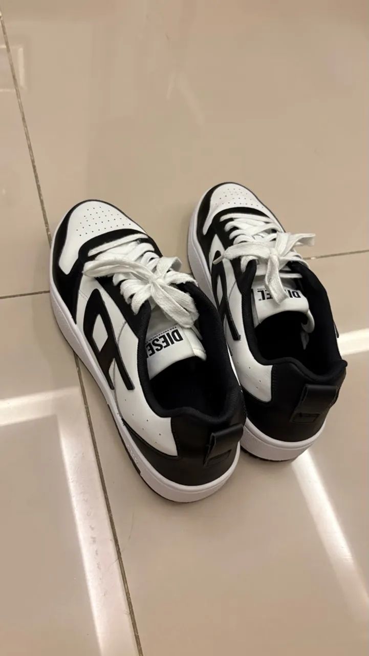 Diesel Tênis S-Ukiyo V2 Low Panda 42 - Foto 5
