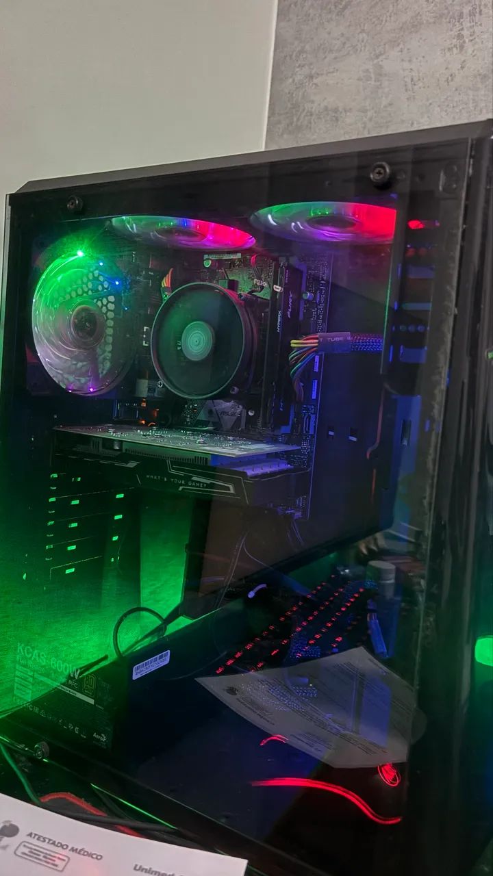 vendo PC Gamer GTX NVIDIA 1650(gb)