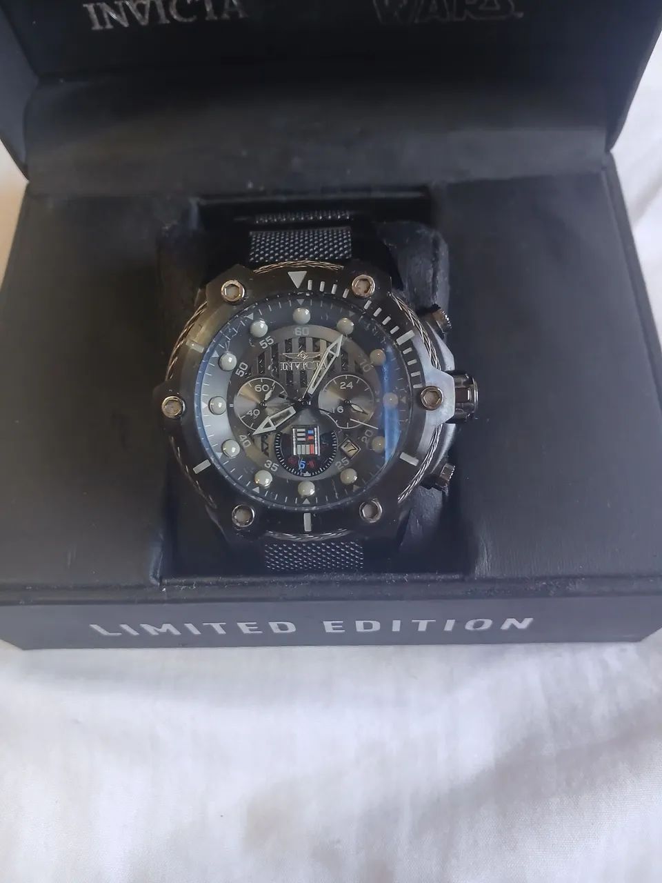 Relógio Invicta preto Limited Edition (RARIDADE) - Foto 4