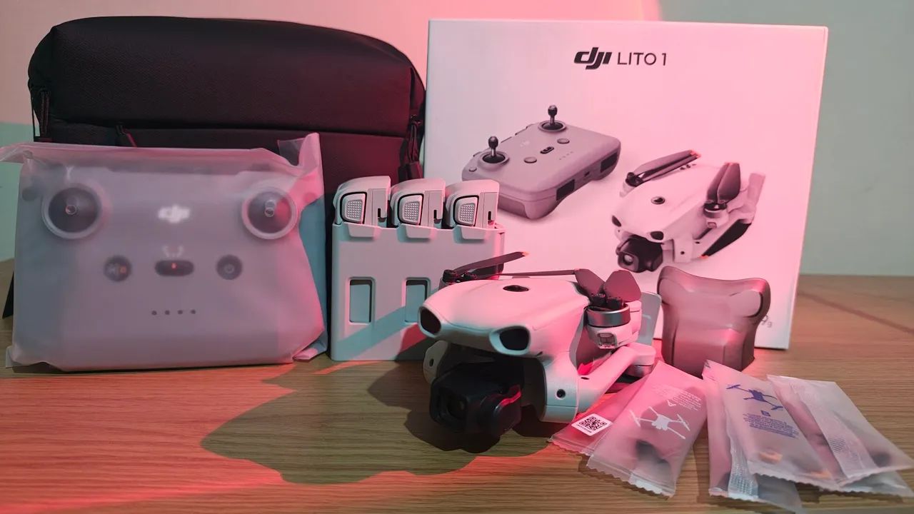 Drone DJI Lito 1 fly combo (NOVO) com NOTA DE INVOICE  - Foto 2