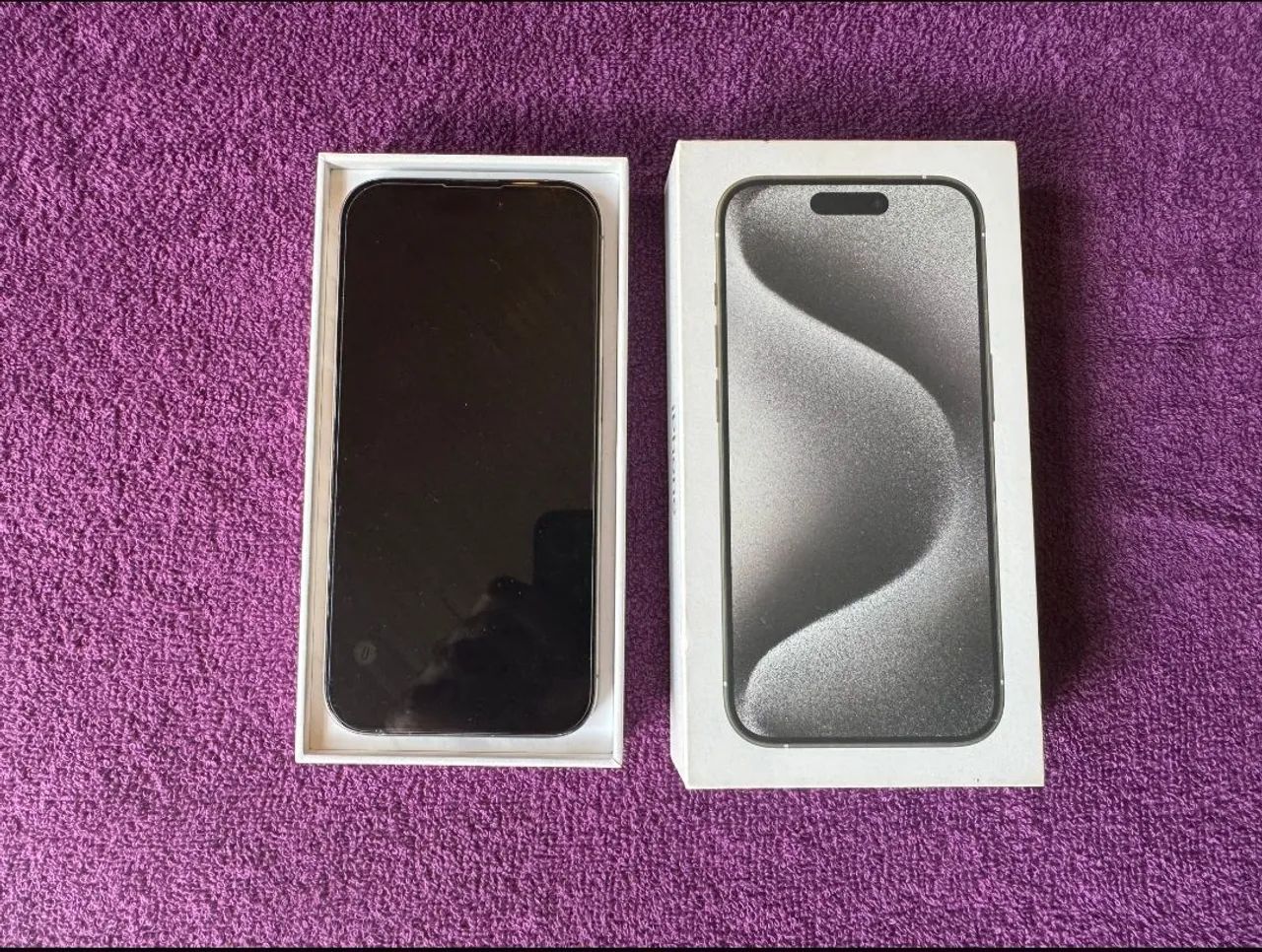 IPHONE 15 PRO 1 TERABYTE usado em ótimo estado - Foto 3