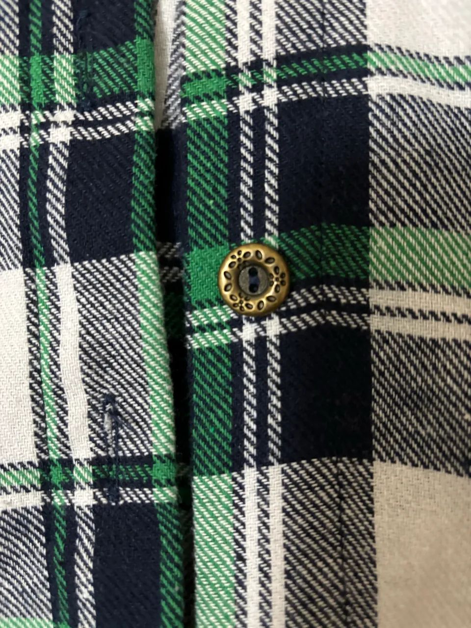 camisa xadrez verde - Foto 3