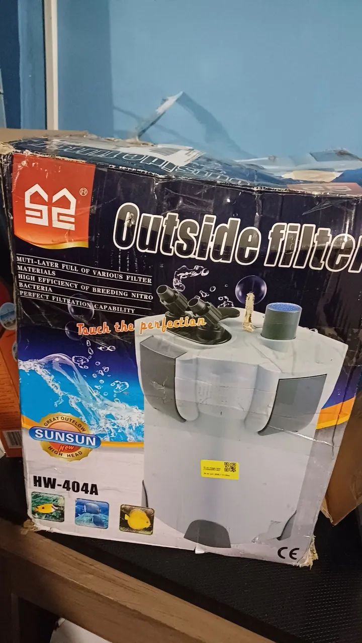 Filtro Canister HW-404a 127v (OpenBox)