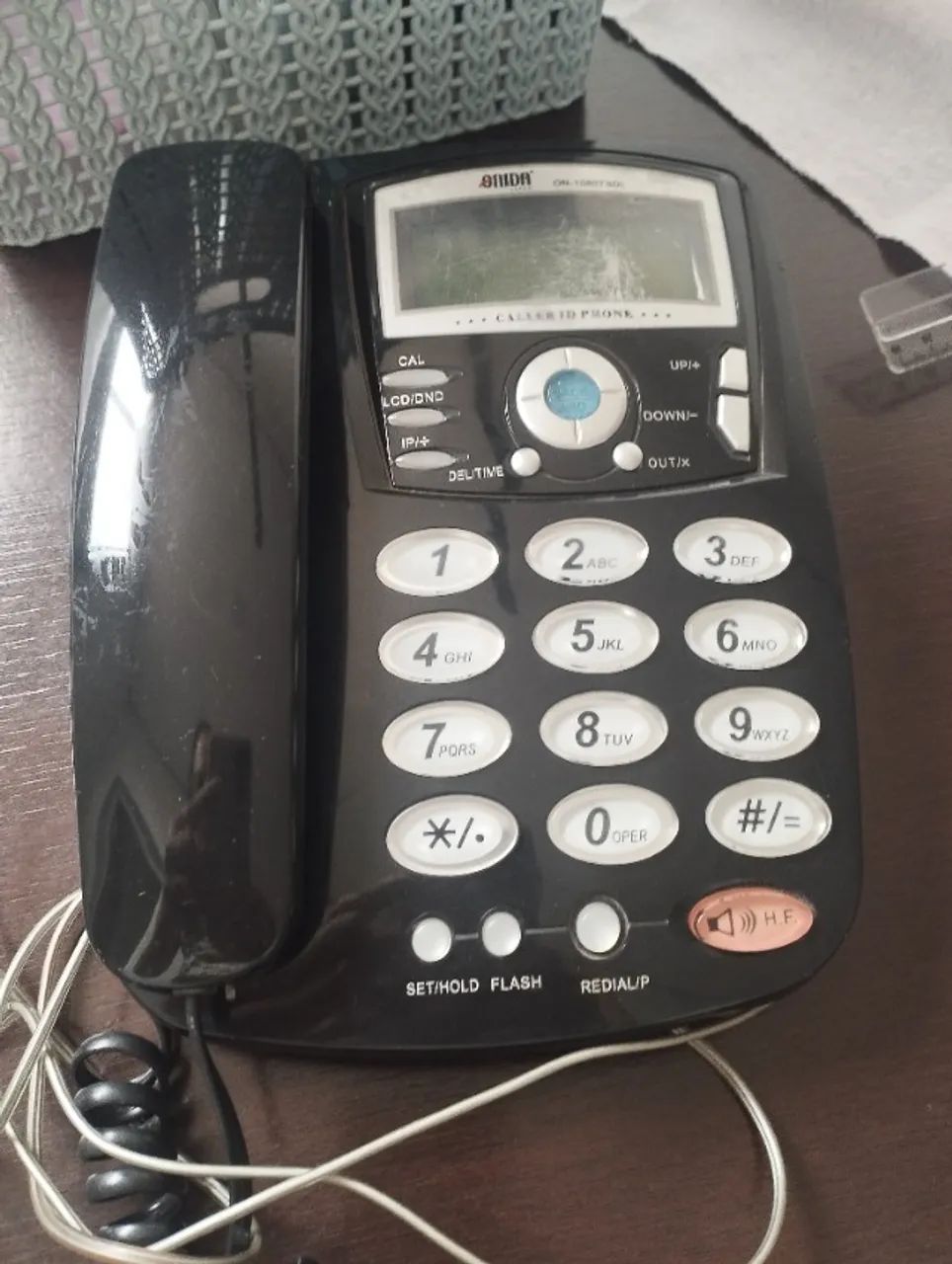 Aparelho Antigo de telefone com Identificador de chamada  - Foto 2
