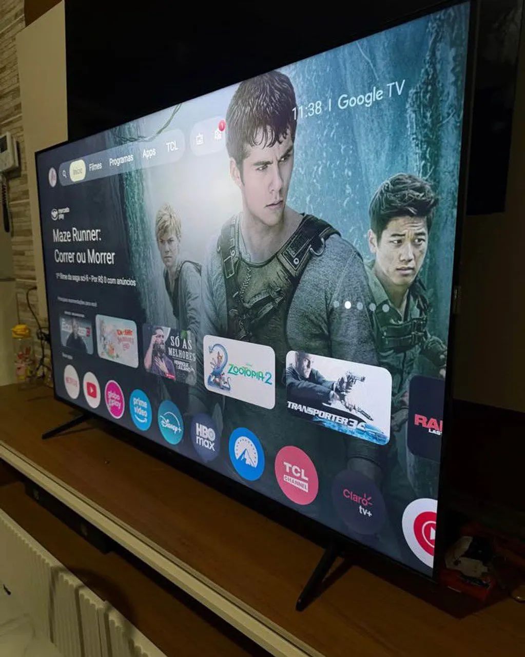 Tv smart com nota e na garantia 