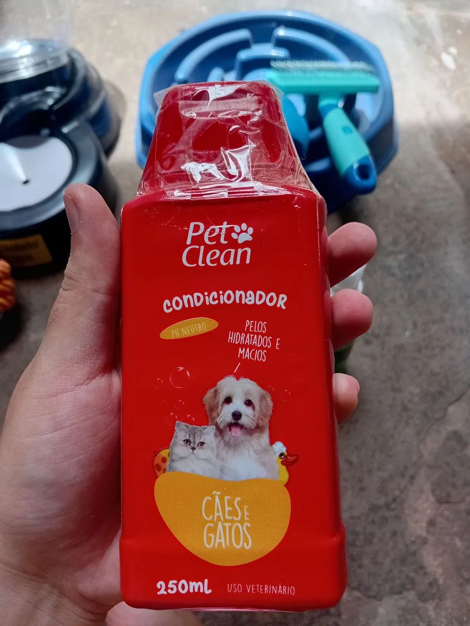 Kit de banho com escova para cachorros - Foto 4