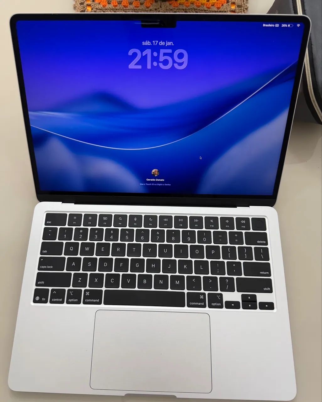 MacBook Air M4 Silver 256GB 16GB modelo mais novo. Garantia Apple