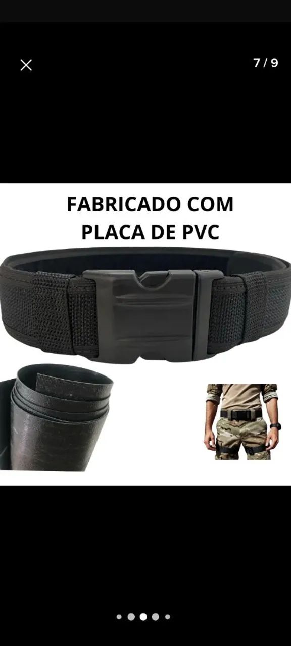 Cinto fabricado com placa de PVC t@@tico - Foto 4