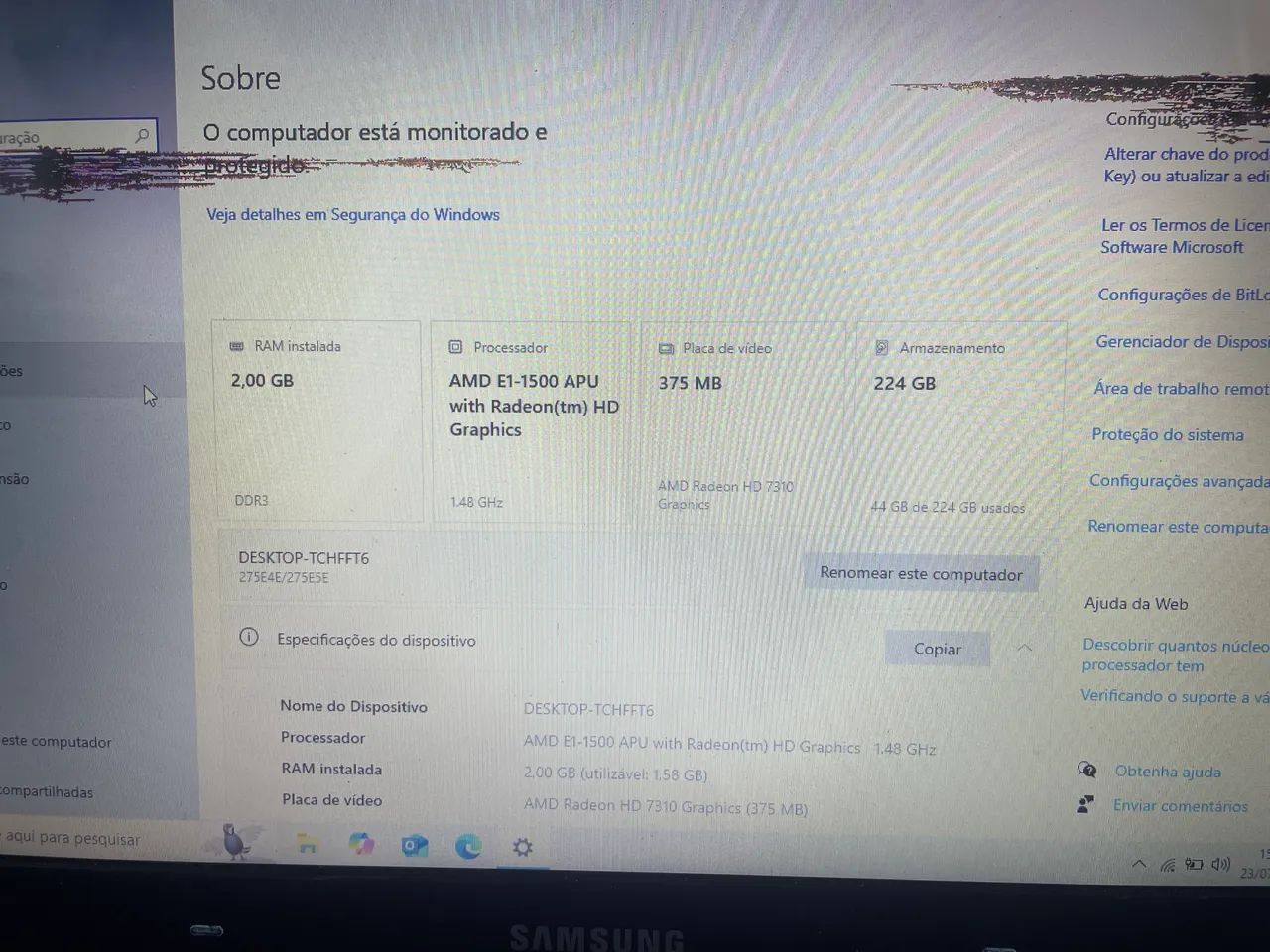Notebook samsung - Foto 4