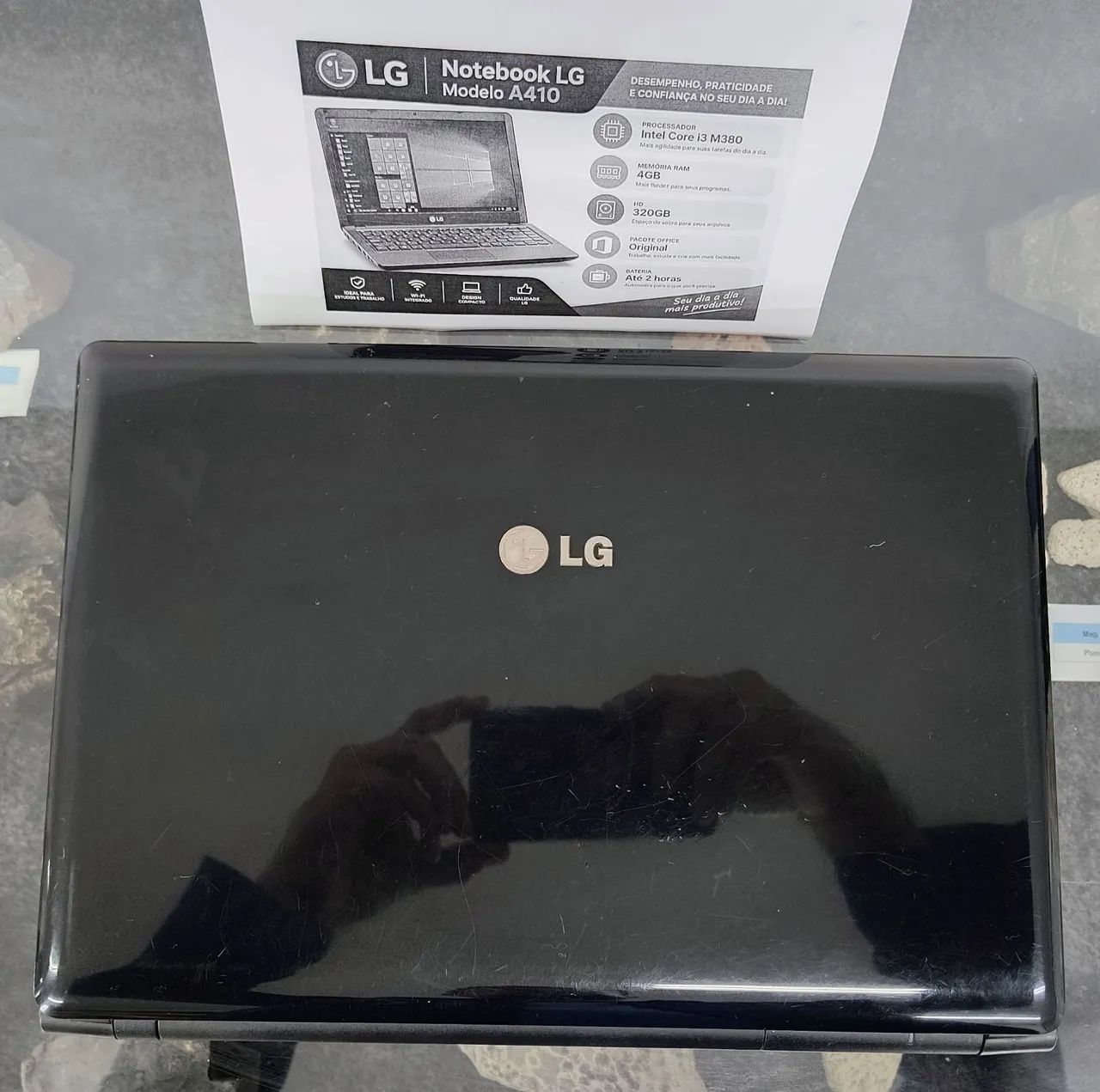 Notebook LG modelo A410-lgc40 C/ Processador Core I3 - Foto 3