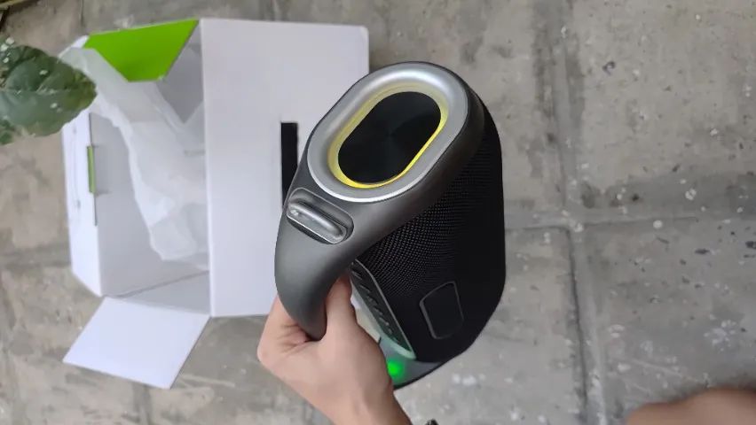 Caixa de Som Imenso X40 com microfones para karaokê   - Foto 5