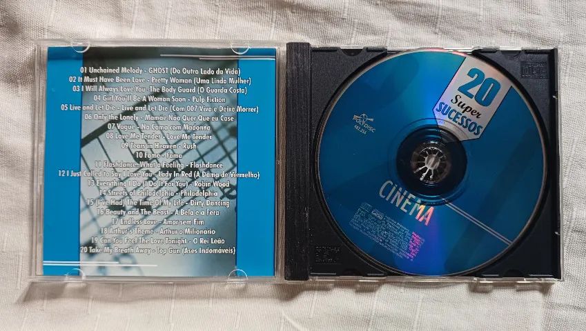 Cd Cinema - 20 Super Sucessos - Excelente Estado - Foto 2