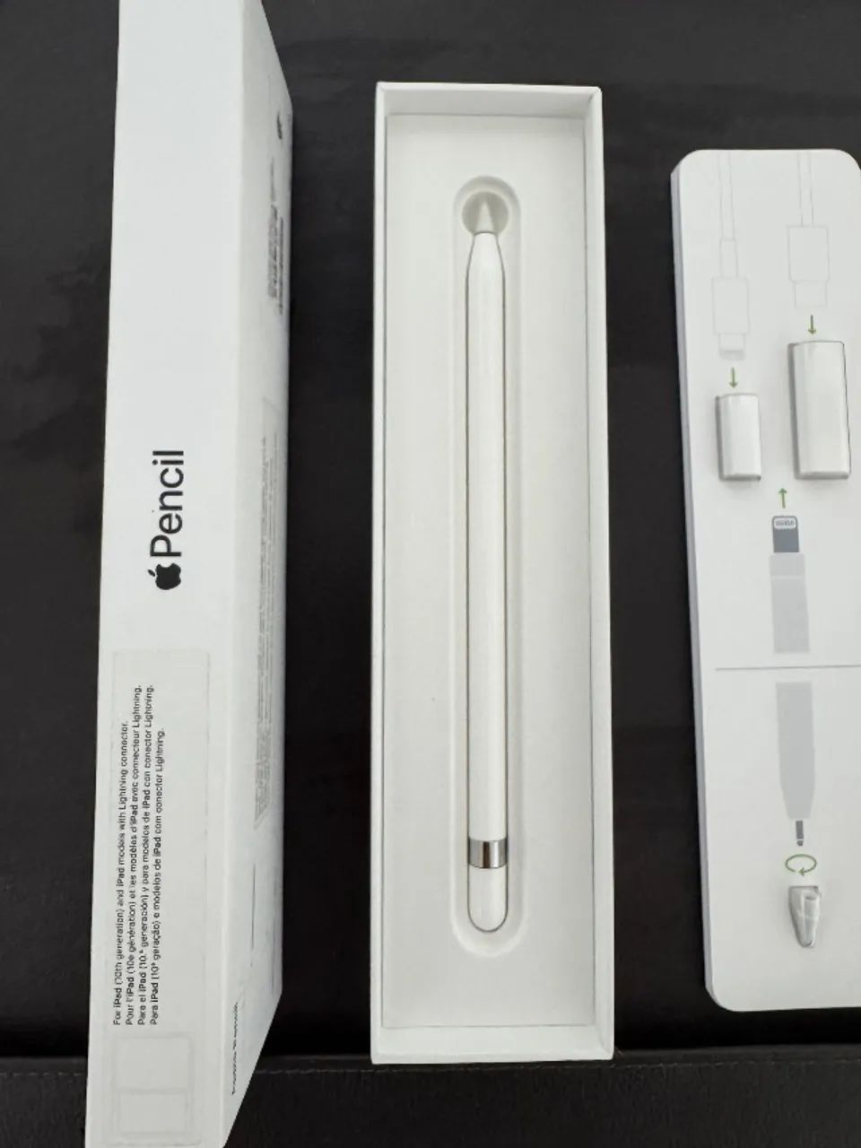 Pencil - 1a Geração -  USB-C - 2 Adaptadores - Oportunidade - Foto 2