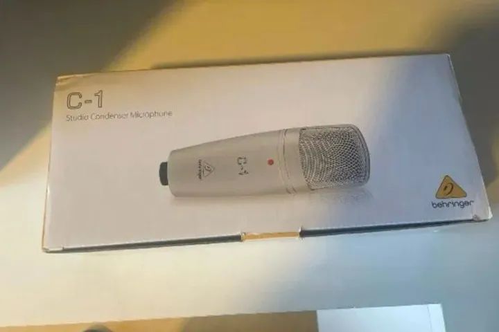Microfone Condenser Behinger C-1 Studio Condenser com estojo - Foto 2
