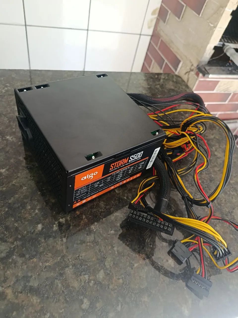 Fonte 500W Aigo Storm S500 - Foto 5