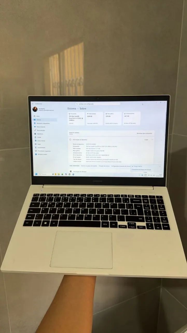 Notebook Novo I5 11° Gen - 8GB RAM - 447GB SSD - Foto 2