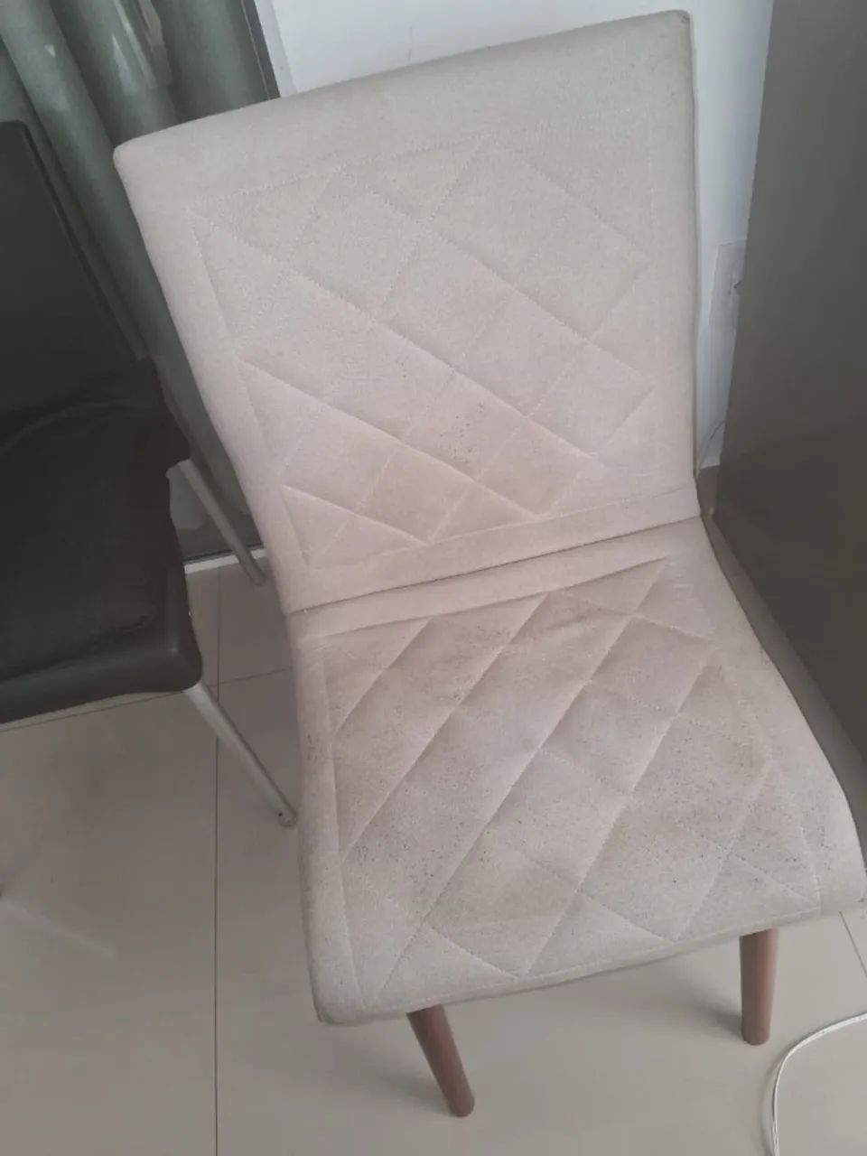 Cadeira em linho