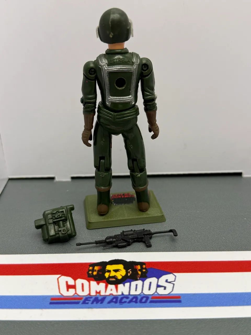 Comandos em Ação Estrela Elétron Raio Laser - 1984 - Foto 2