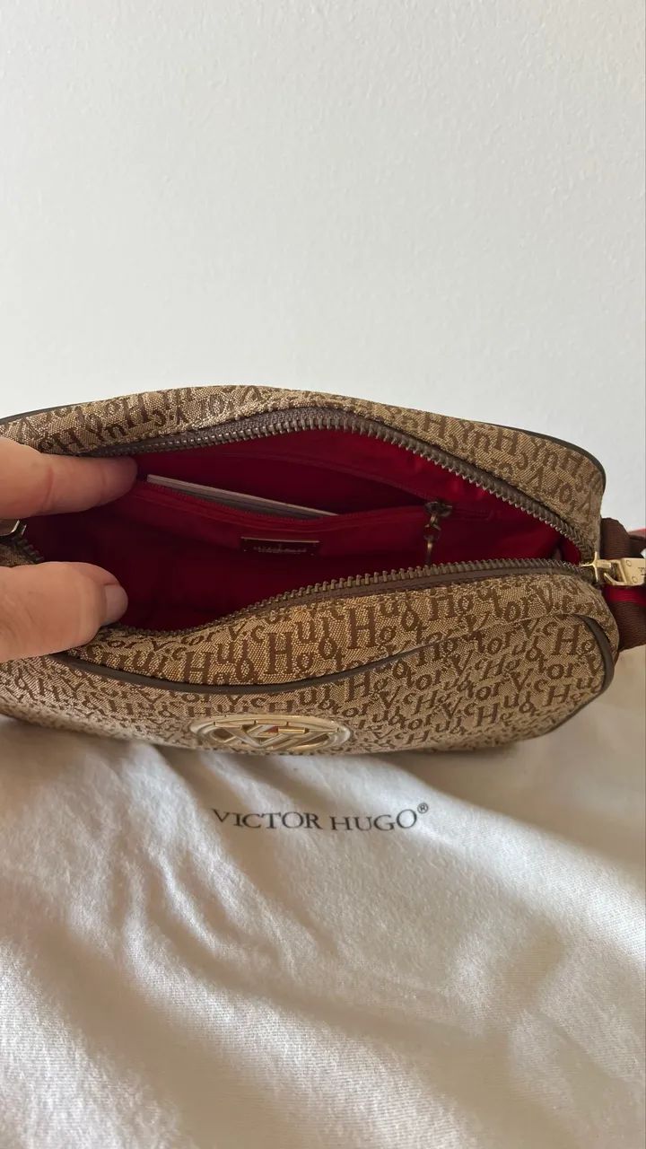 Bolsa Victor Hugo Original Monograma - Excelente Estado - Foto 2