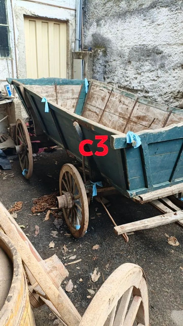 Carroça antiga  - Foto 3