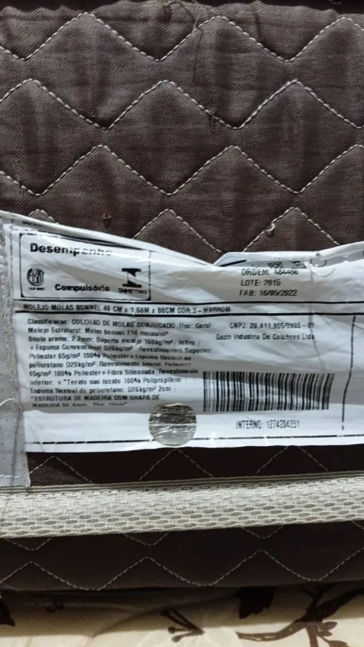 Vendo cama box solteiro  - Foto 4