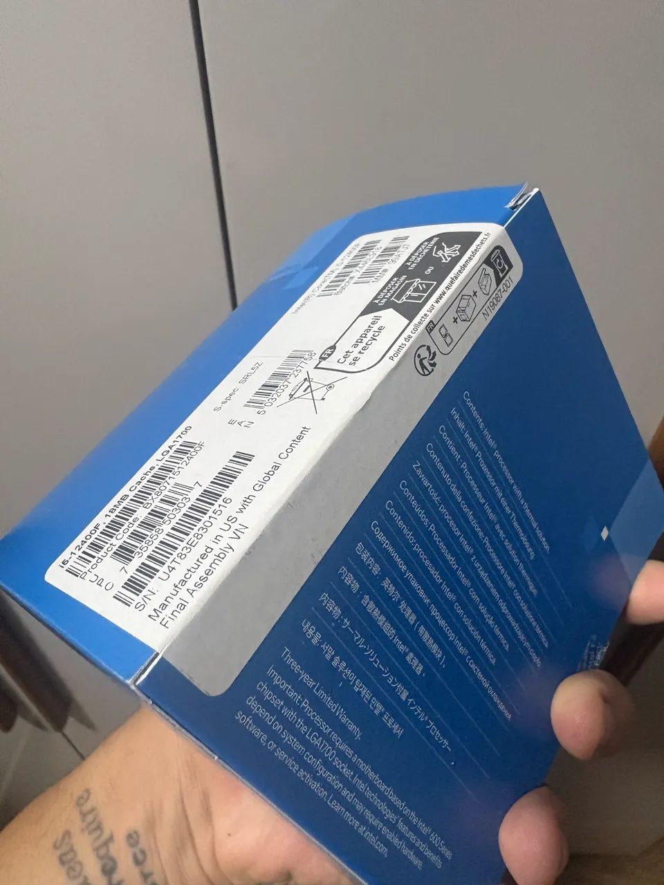 Processador Intel i5 12400F  - Foto 2