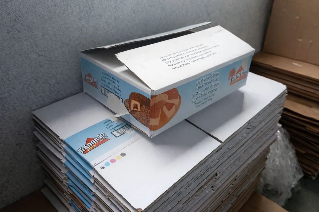 Caixas de papelão 