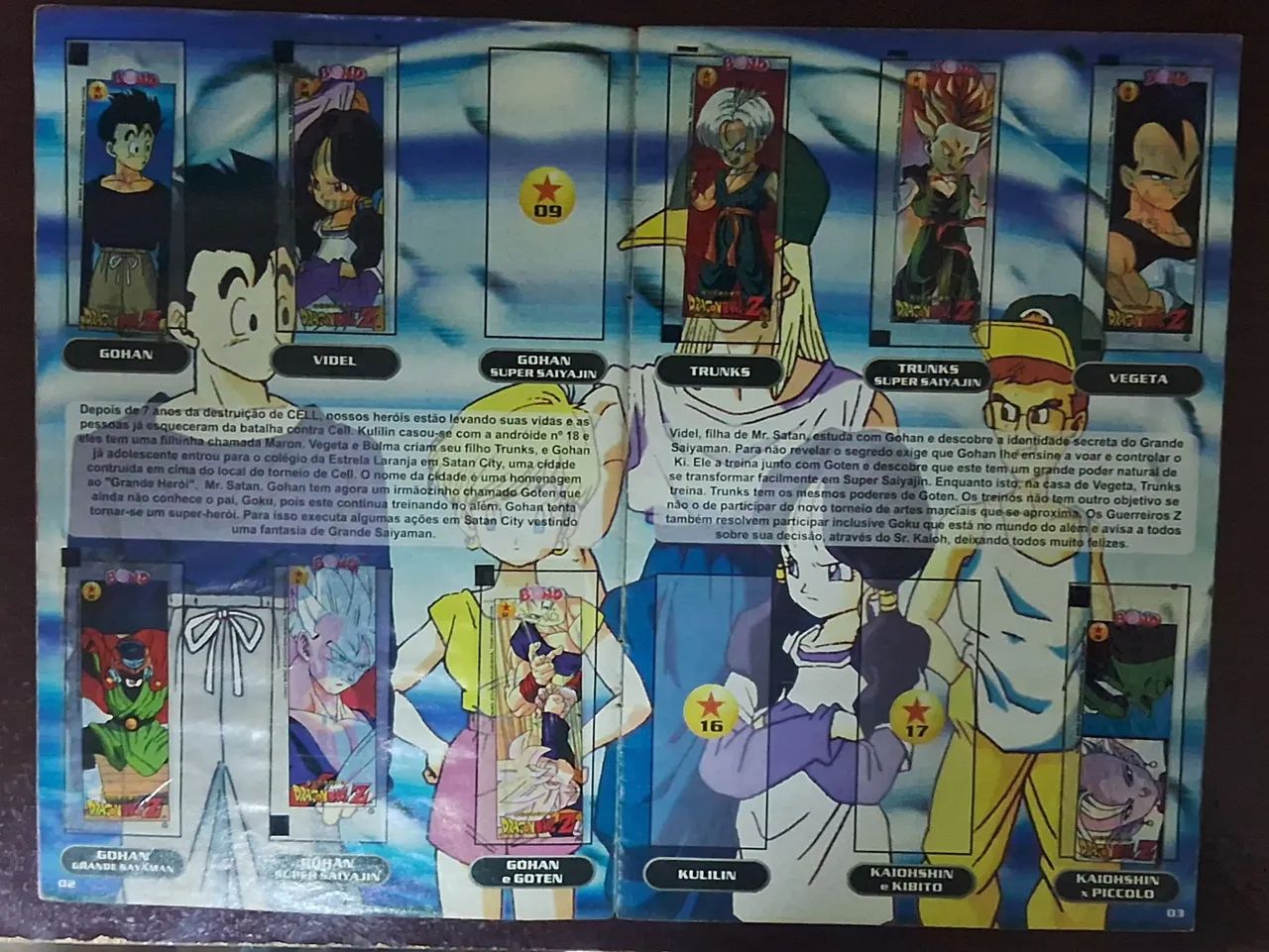 Álbum Bond Chicle Dragon Ball Z  - Foto 5