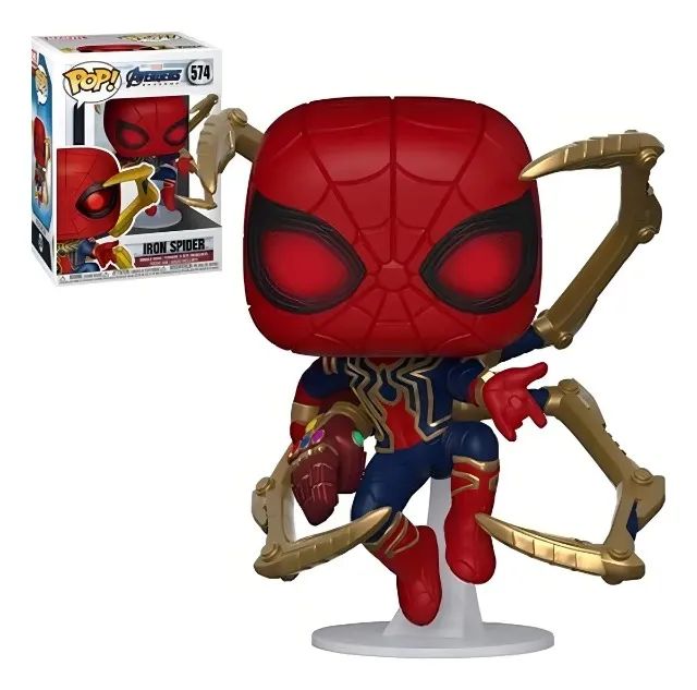 Compatível Pop! Funko Homem Aranha Iron Spider # 574 | Marvel Original - Foto 2