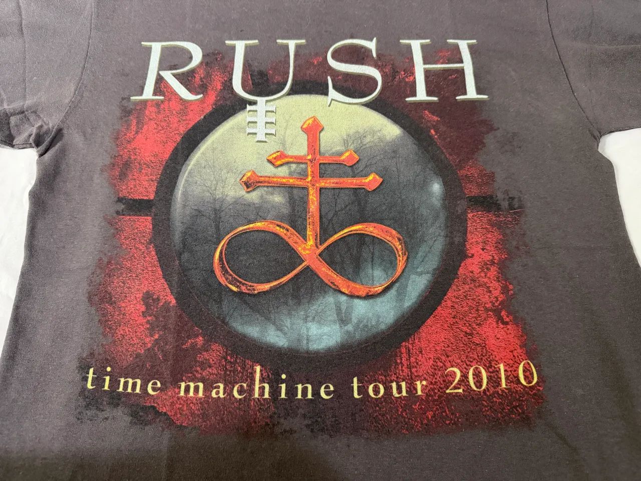 Camiseta Rush - Time Machine Tour 2010 importada, usada - Foto 4