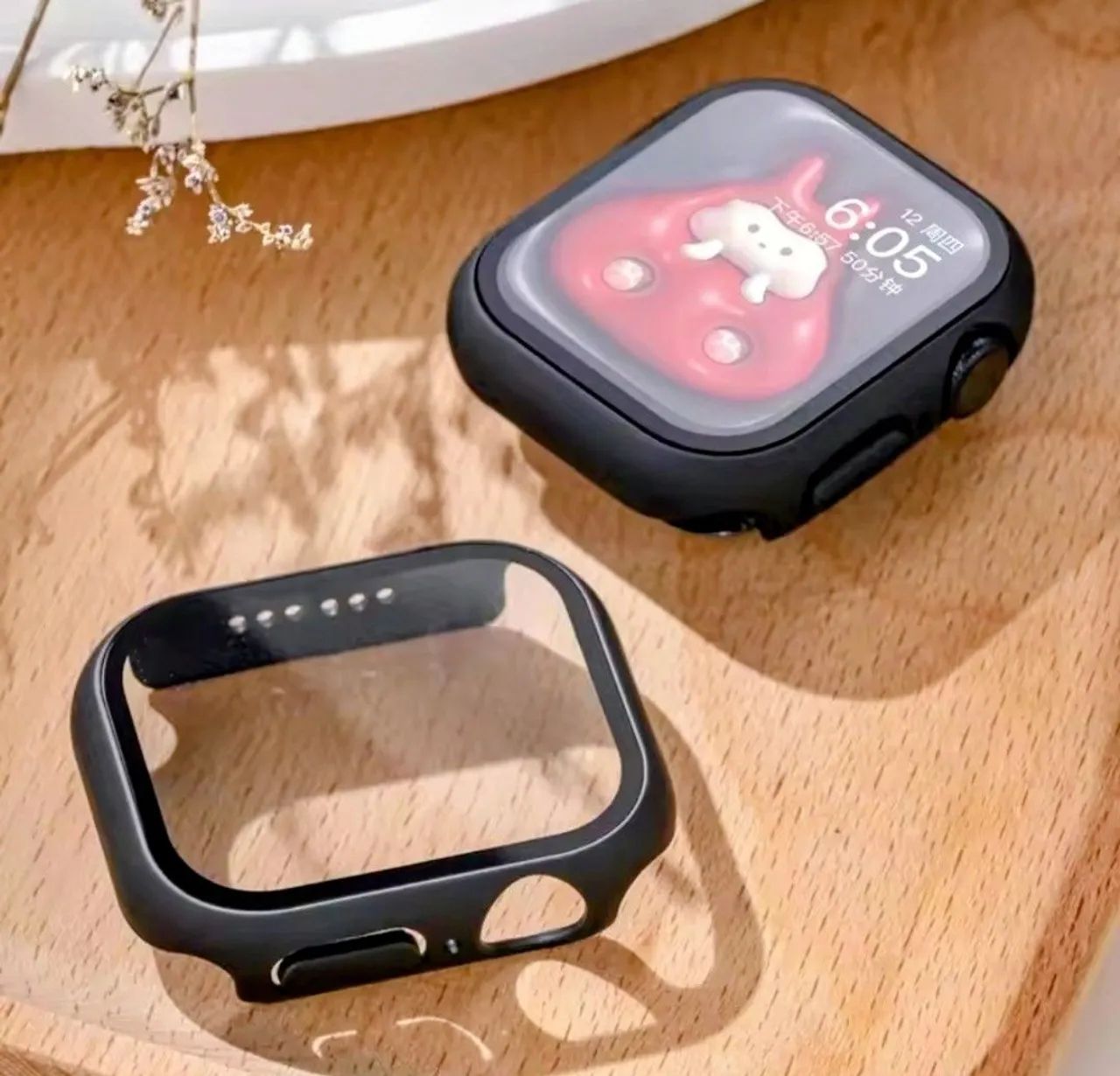 CAPA PROTETORA COM VIDRO PARA SMARTWATCH 