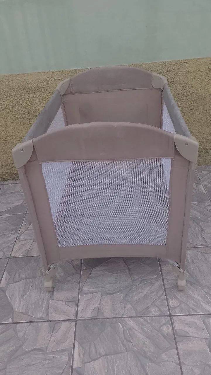 Chiqueirinho e Mini Berço com Colchão ( Burigotto) 