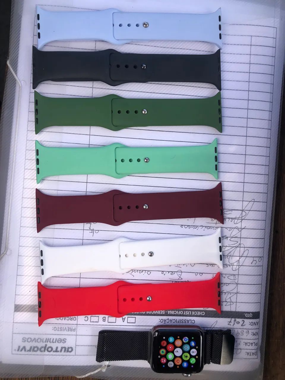 Vendo relógio Apple watch SÉRIE 3 WhatsApp *00 - Foto 5