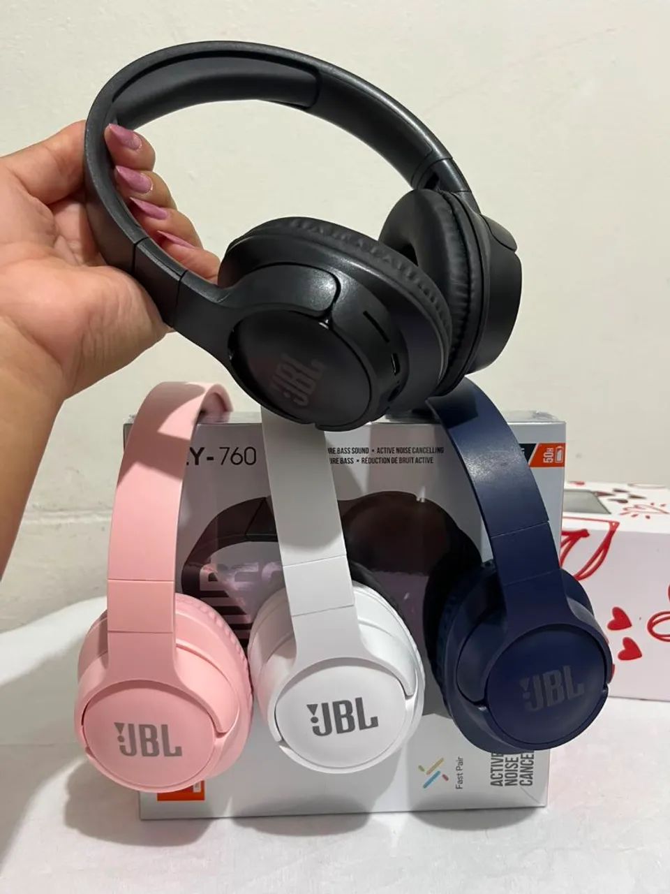Fone de ouvido Bluetooth 