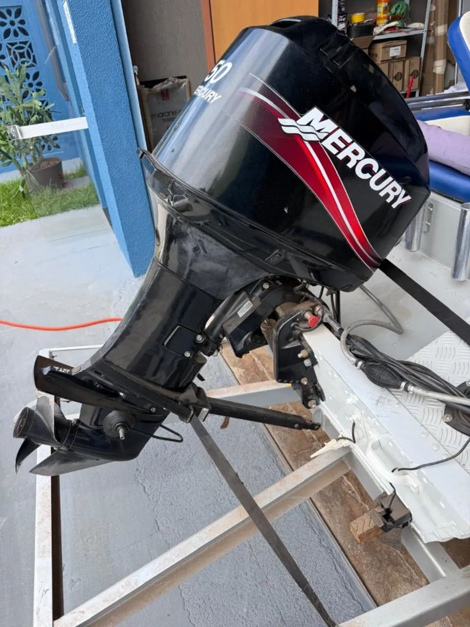 Barco/Lancha c/ motor 50hp - Foto 4