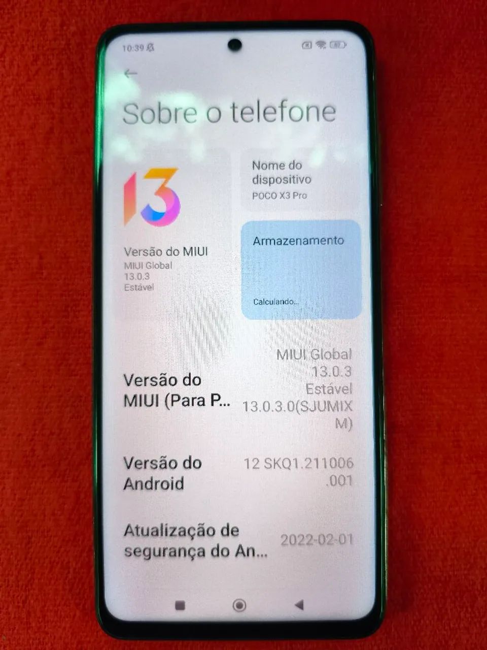 POCO x3 PRO 256GB (usado)