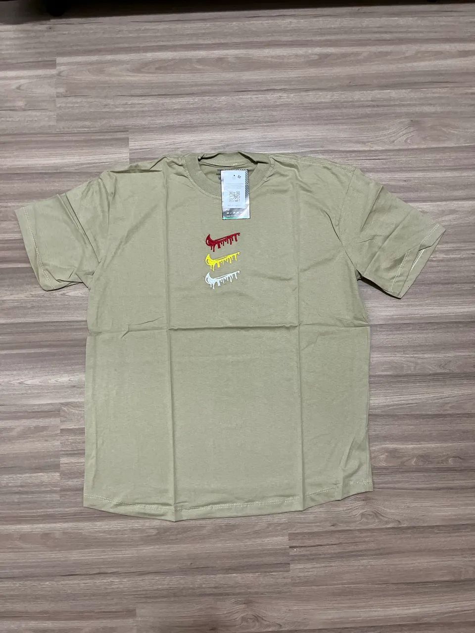 Camiseta Nike Bege 100% Algodão  - Foto 2