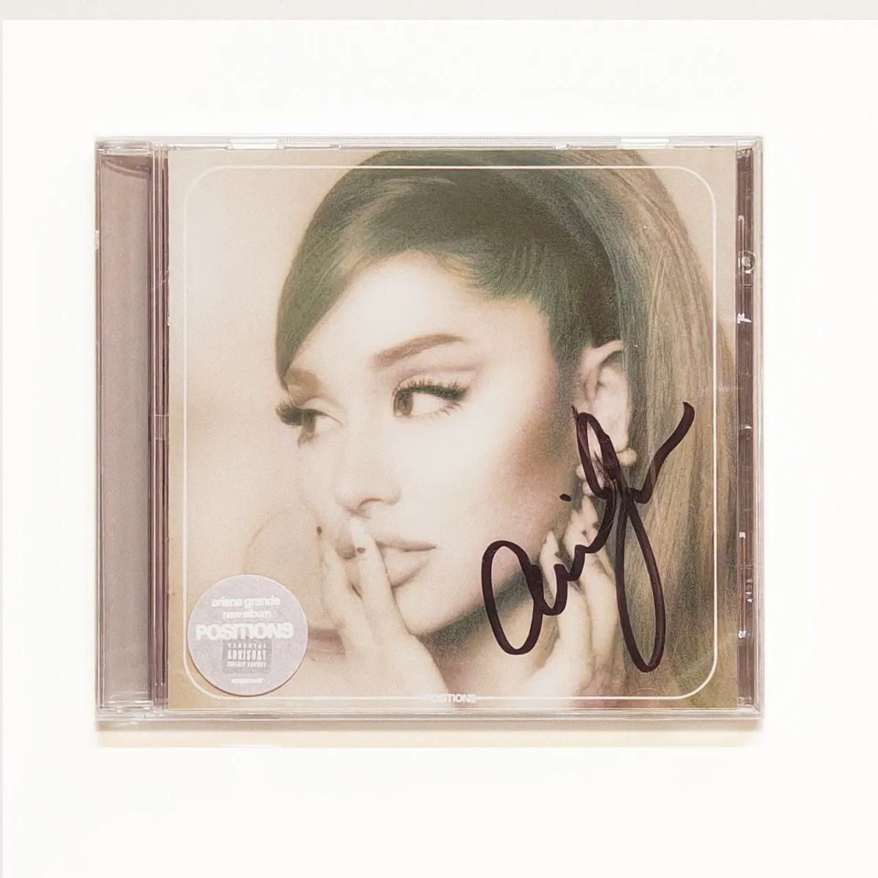CD Taylor Swift - Folklore com coração AUTOGRAFADO - CDs, DVDs etc