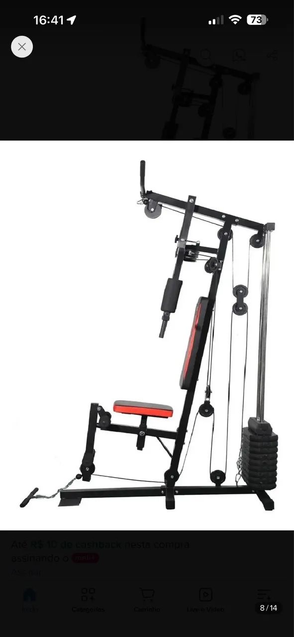 Aparelho musculação  - Foto 4