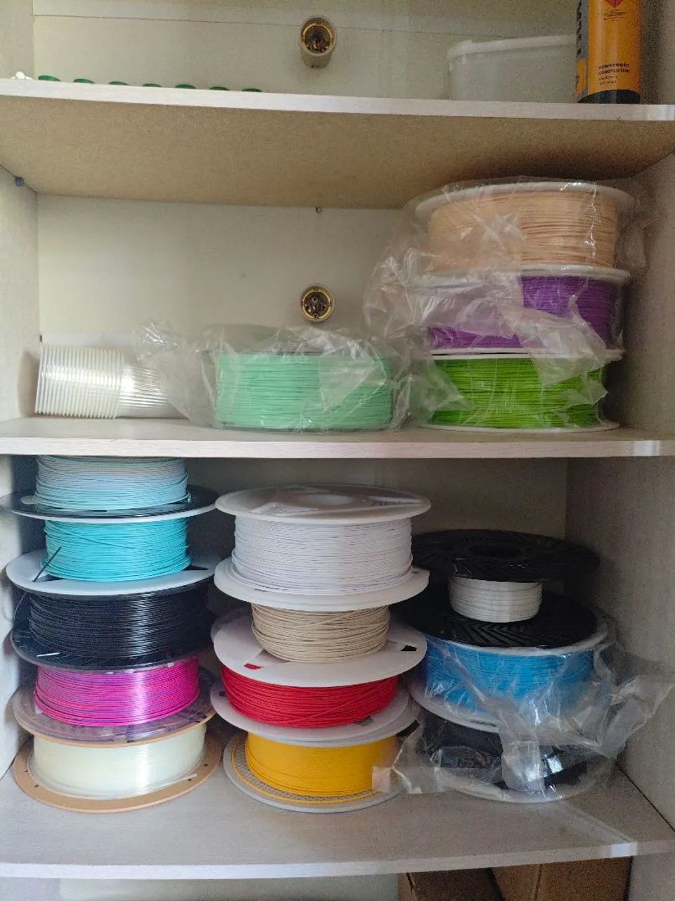 Filamentos para impressão 3D 