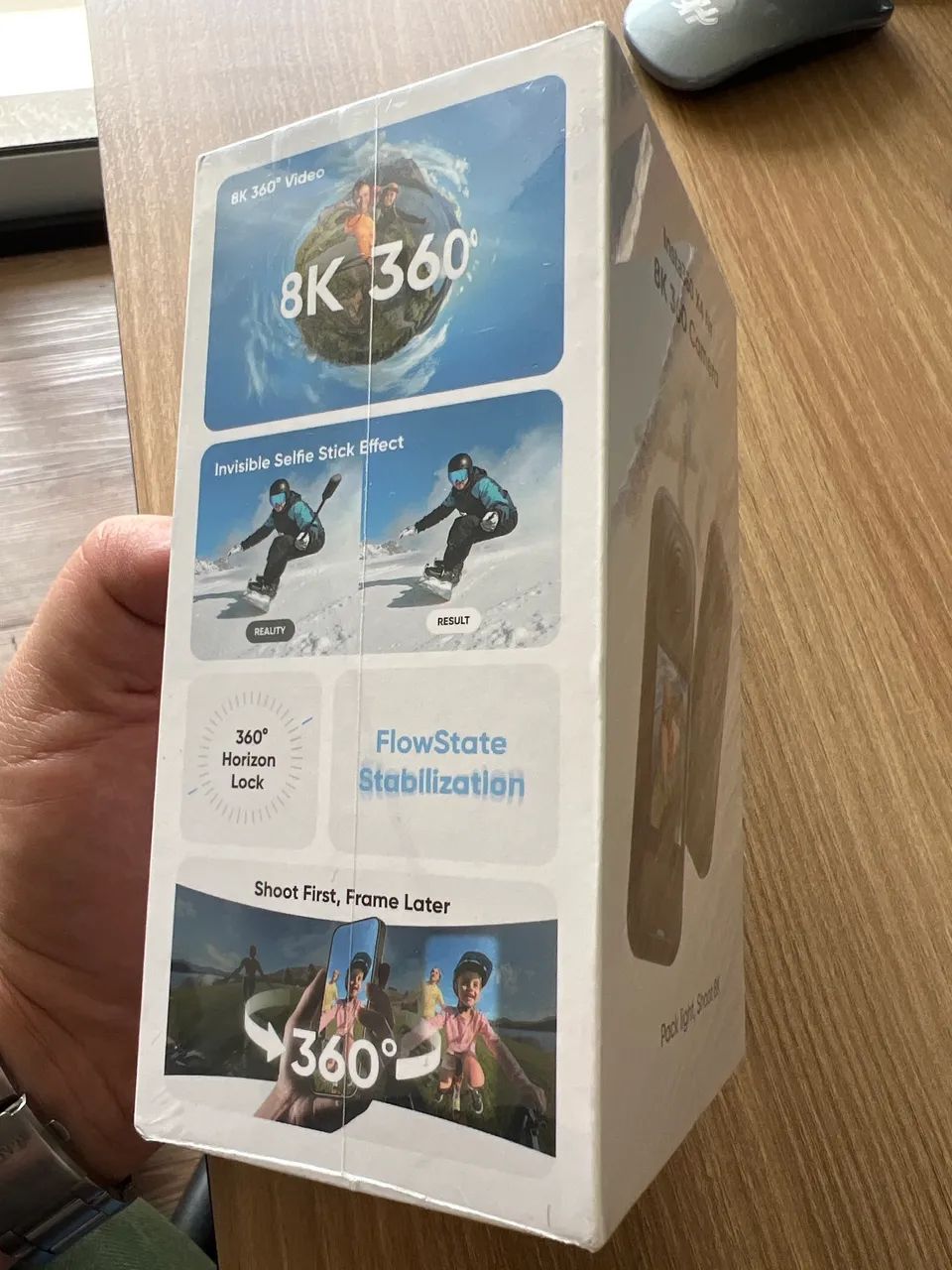 Câmera Insta360 X4 8K 360° - Nova na Caixa - Foto 2
