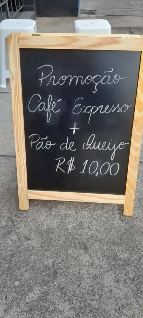 Cavalete para calçada (lousa preta) - Foto 3