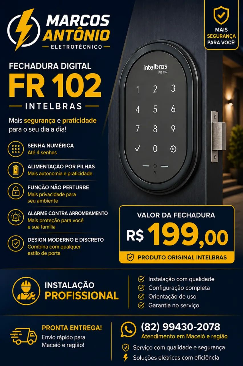 Fechadura Intelbras