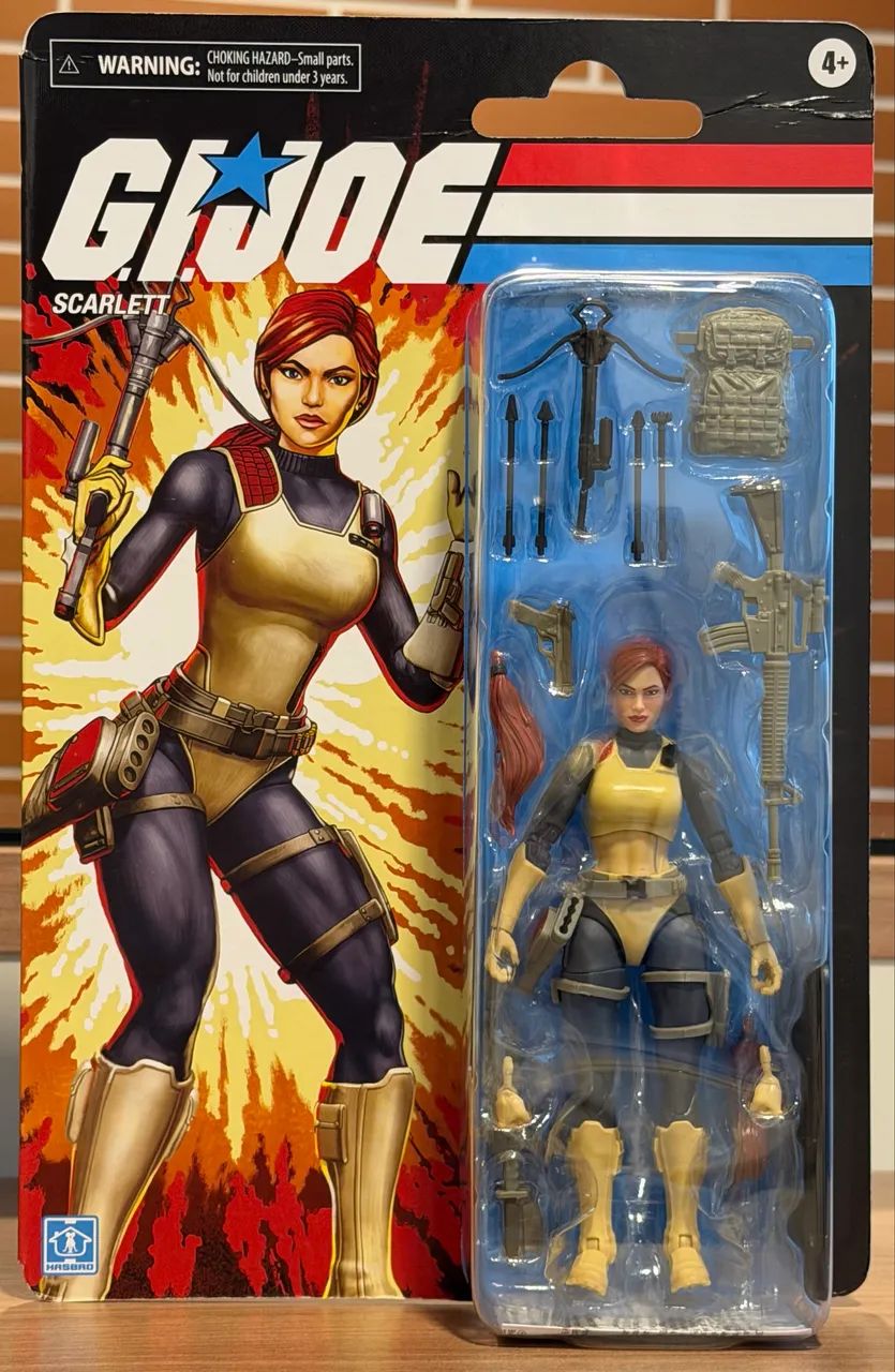 GI Joe Classified Retro Scarlett