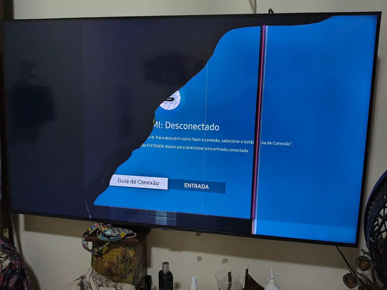 Televisão Danificada 