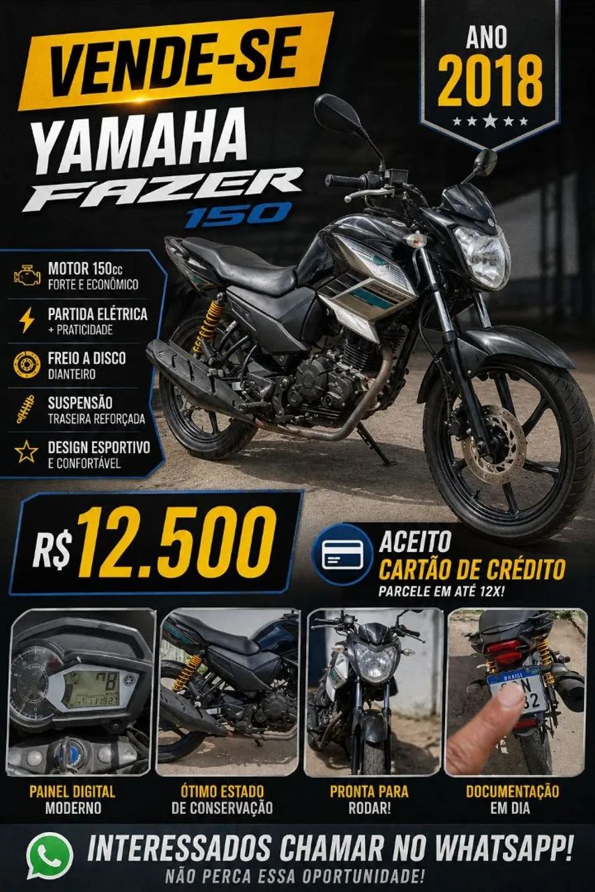 Fazer 150 2018