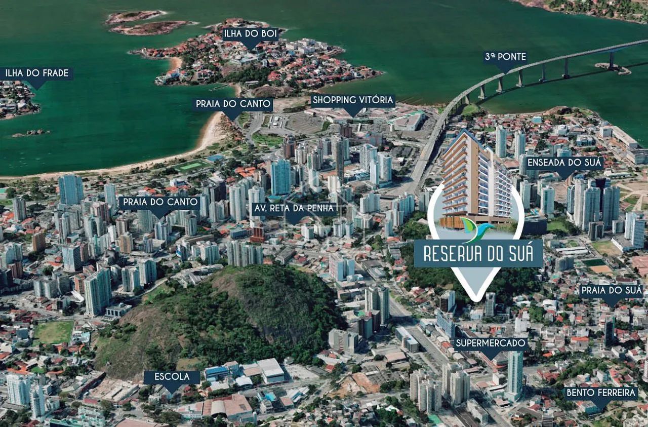 STUDIOS DE 1 E 2 QUARTOS À VENDA  RESERVA DO SUÁ RESIDENCE | PRAIA DO SUÁ  VITÓRIA/ES - Foto 2