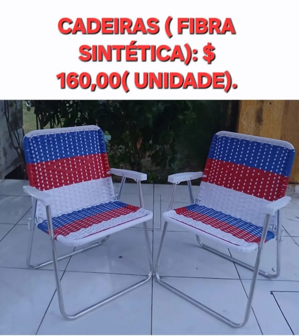 CADEIRAS DE PRAIA 