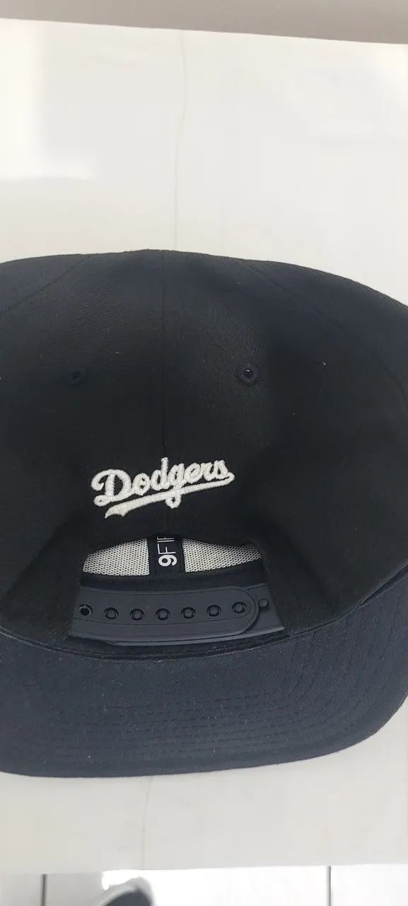 Boné Los Angeles Dodgers MLB Snapback Preto  - Foto 2