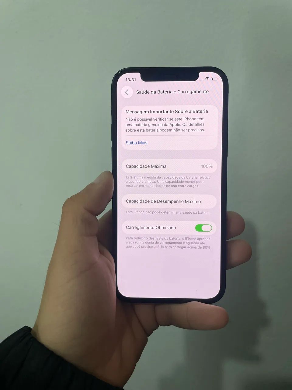iPhone 12 64GB | Face ID Funcionando | Bateria 100% | Excelente